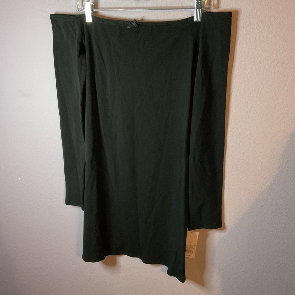 Wild Fable Black Off the Shoulder Mini Dress Size Large New with Tags‎